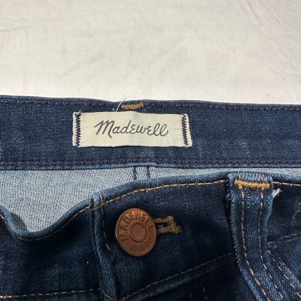 Madewell 10” High-Rise Skinny Jeans | Size 24 | Dark Wash - Picture 5 of 10